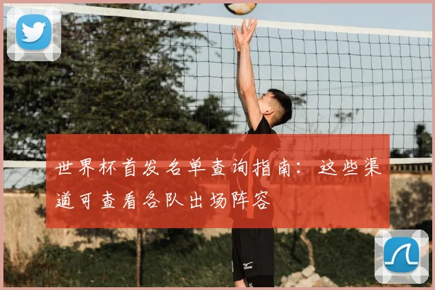 世界杯首发名单查询指南:这些渠道可查看各队出场阵容